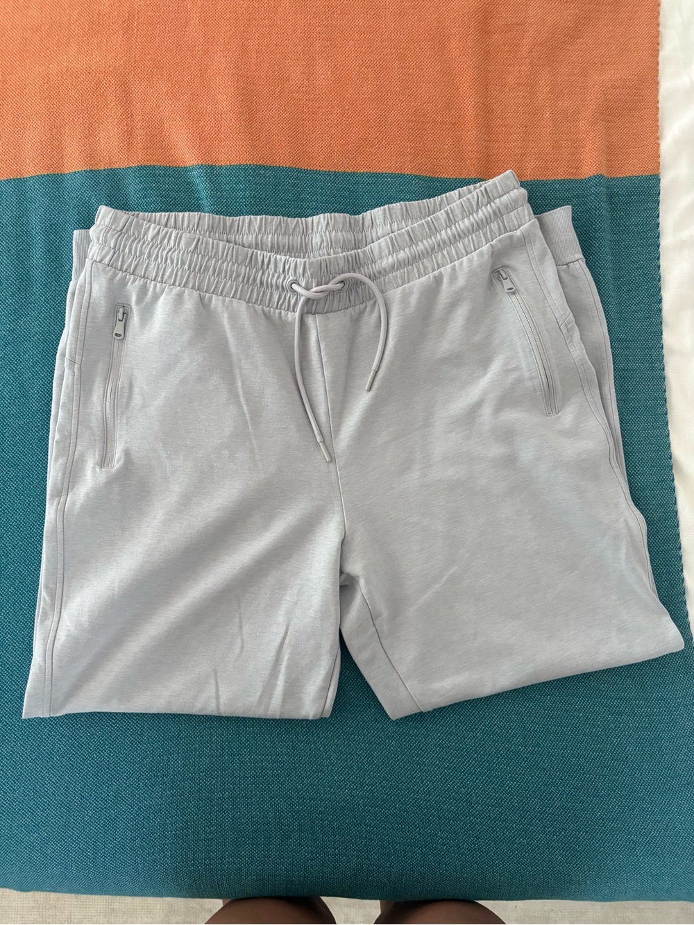 Women’s Light Gray Drawstring Joggers